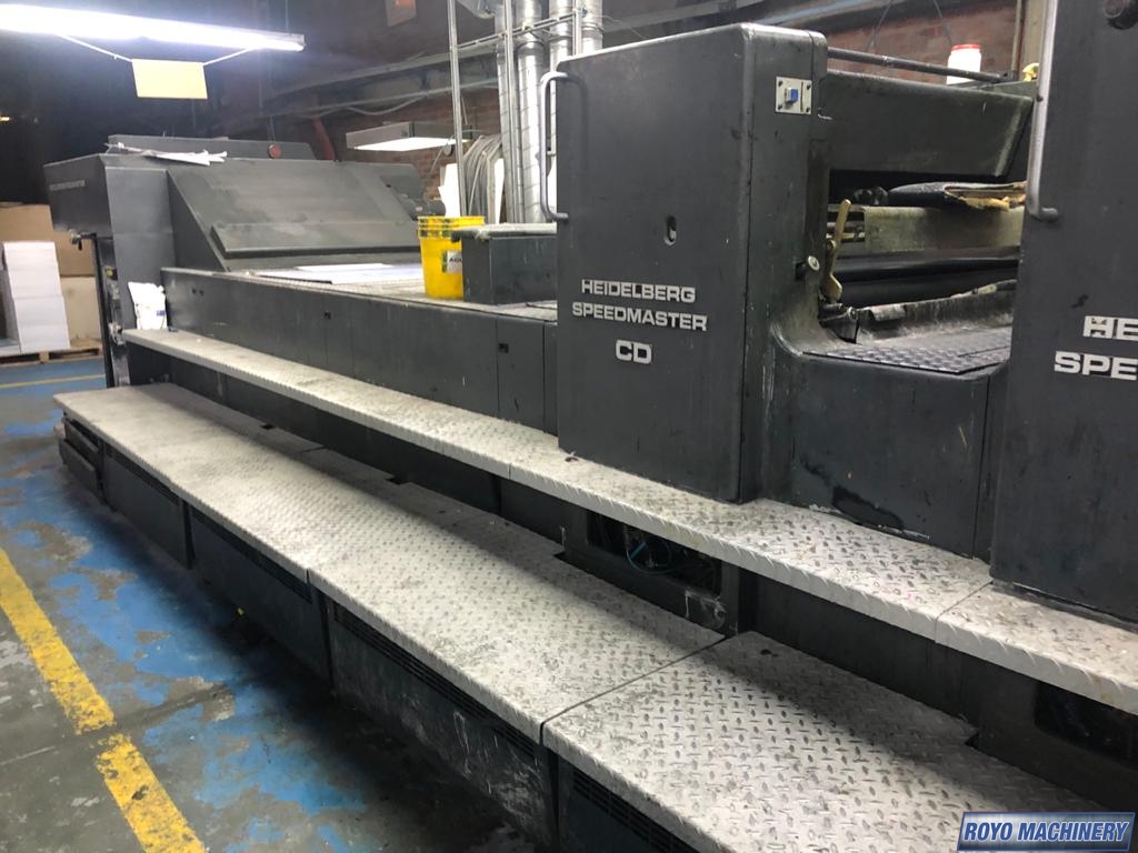Heidelberg Speedmaster SM CD 102-5 + LX