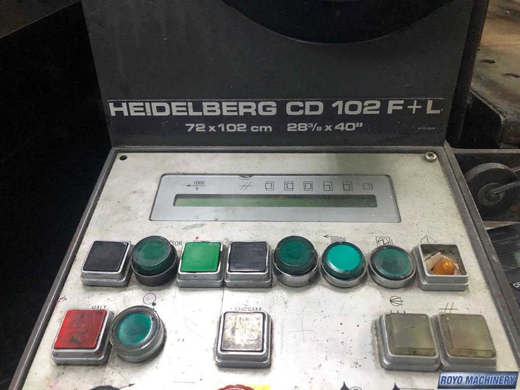 Heidelberg Speedmaster SM CD 102-5 + LX