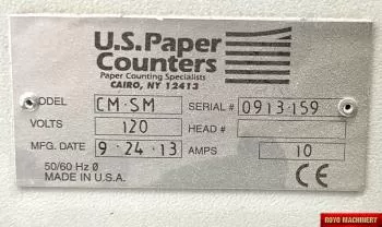 U.S. Paper Counter Count-Wise M