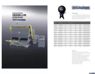 Royo Machinery ML1100