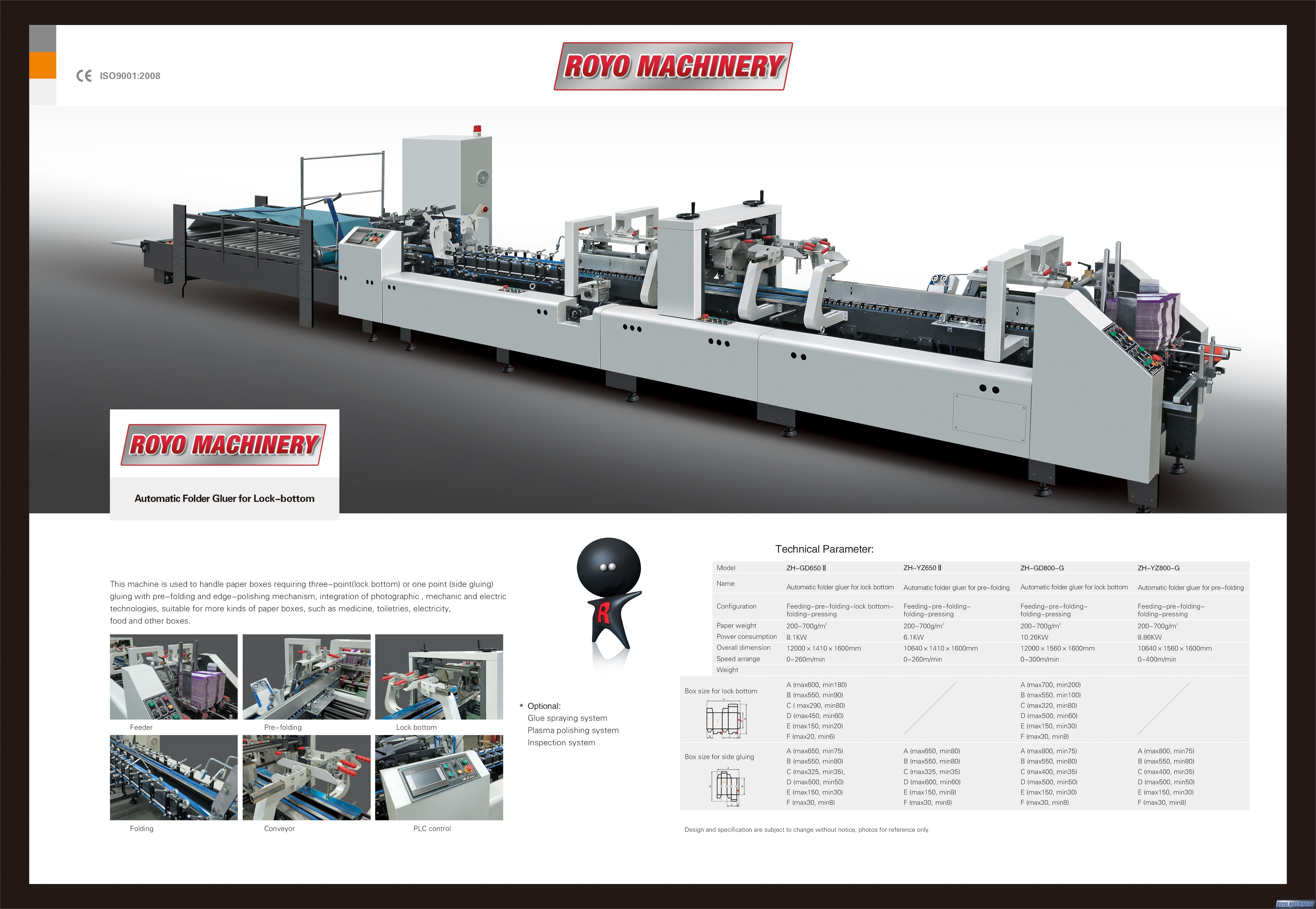 Royo Machinery RZH-GD800 G