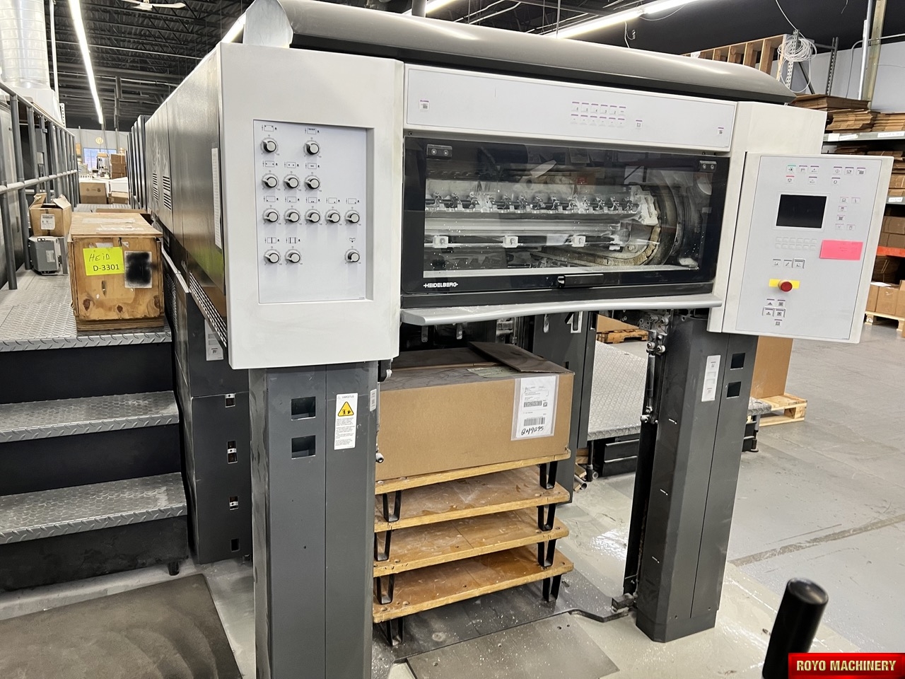 Heidelberg Speedmaster SM CD 74-5 + LX F