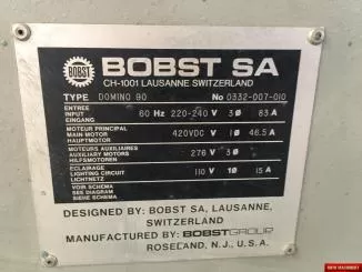 Bobst Domino 90