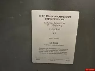 Heidelberg Speedmaster SM 102-4