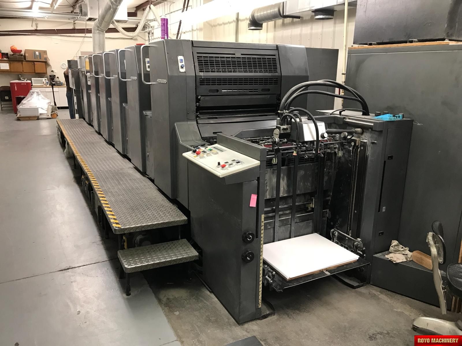 Heidelberg Speedmaster SM 74-5 + L