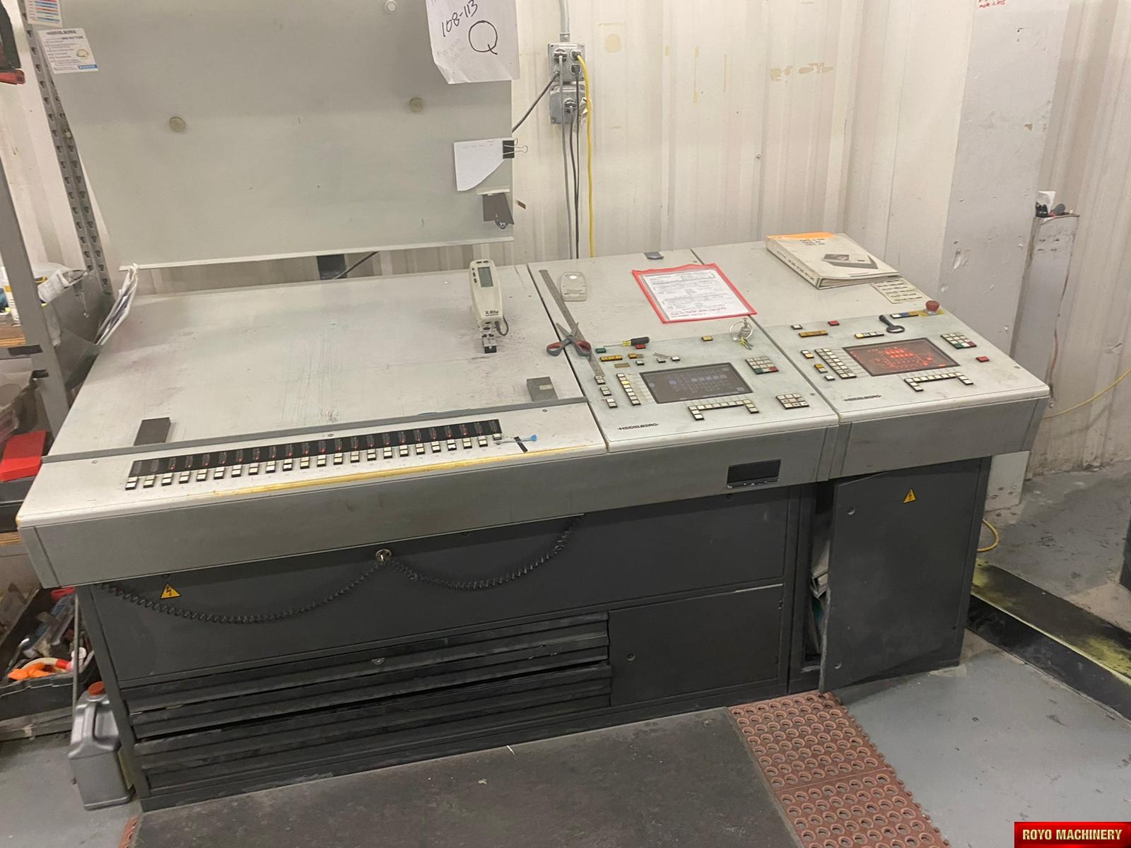 Heidelberg Speedmaster SM 74-5 + L