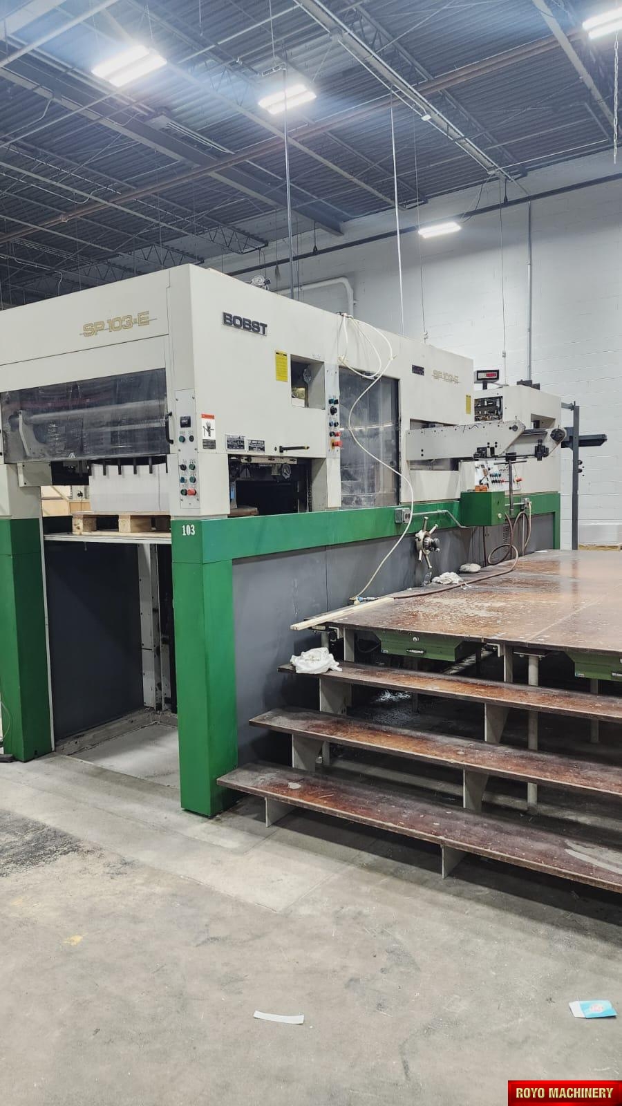 Bobst SP 103-E