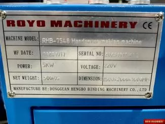 Royo Machinery RHB-7548