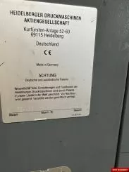 Heidelberg Speedmaster SM 52-4