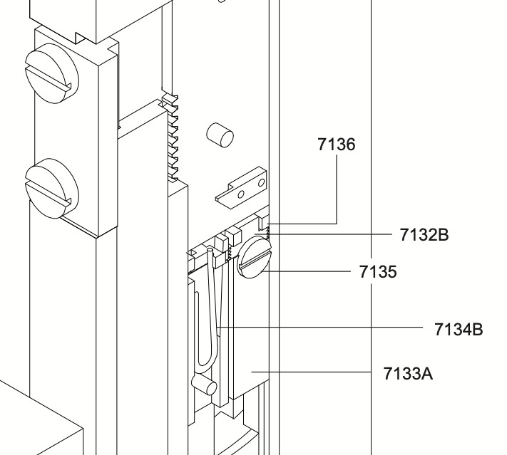 Bostitch M7 - Mechanical Part Part