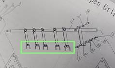 Royo Machinery RDC-800M - Gripper Part