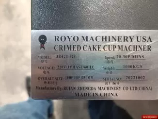Royo Machinery RDGT-BE