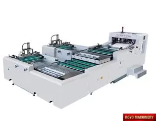 Card cutting and collating machine