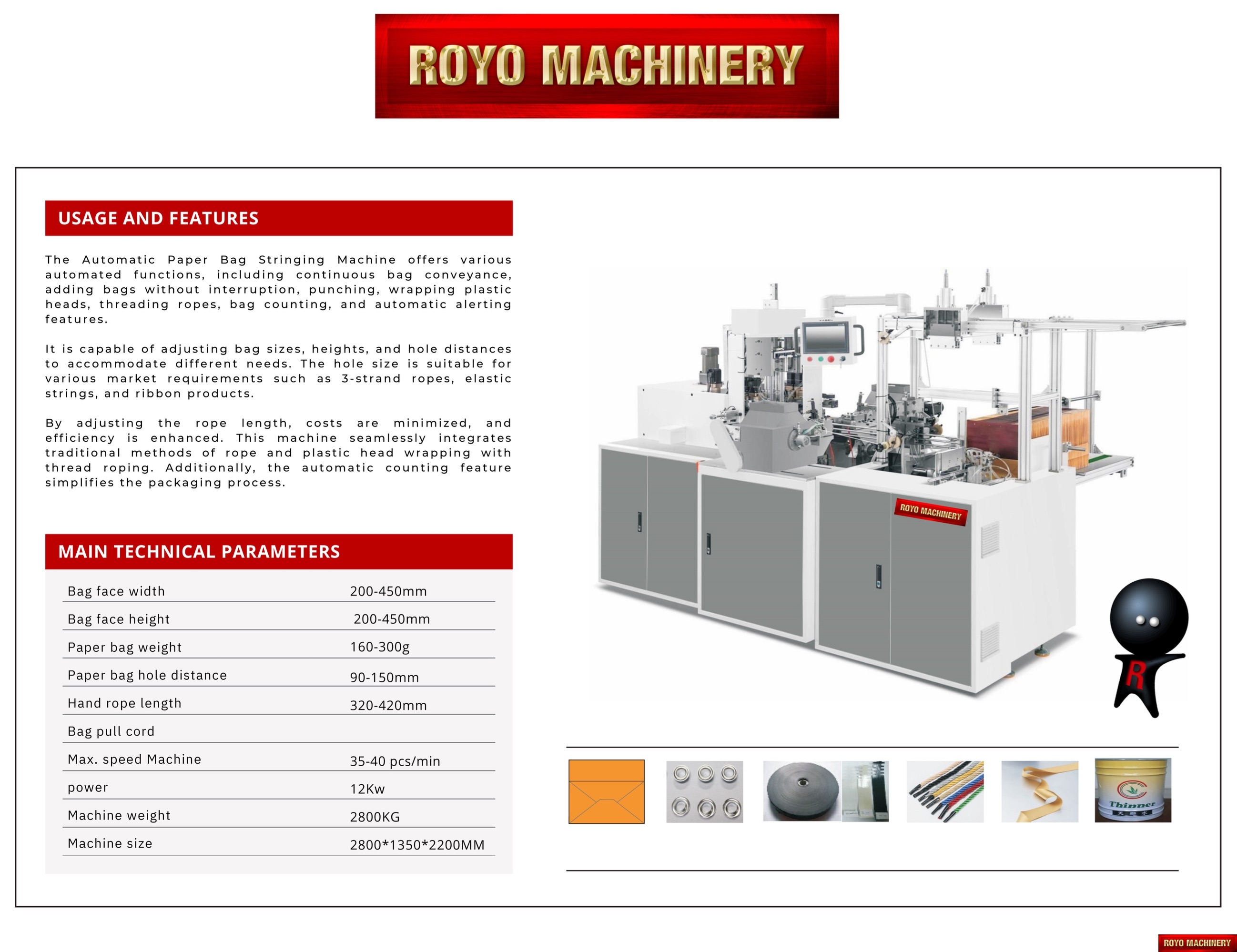 Royo Machinery RCMRD-300A