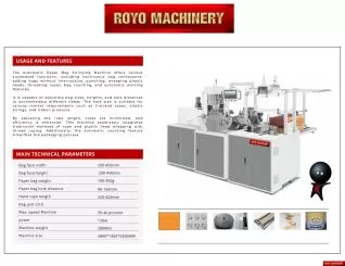 Royo Machinery RCMRD-300A