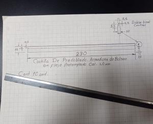 Cuchilla para Royo Machinery en royomachinery.com