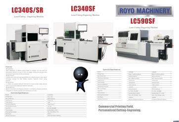 Laser Cutting Machine RLC 340 S
