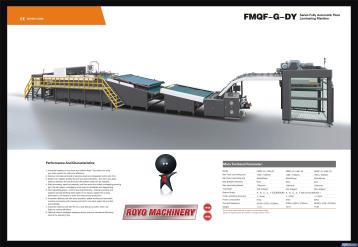 Corrugated Board Laminator RFMQF-1300
